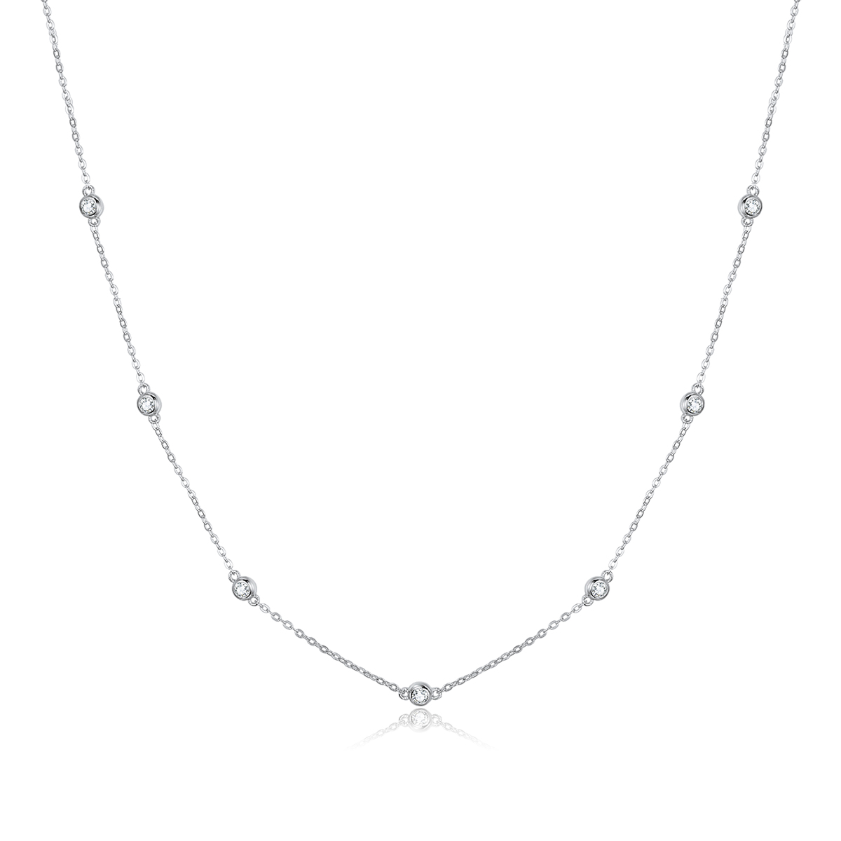 Pandora Style Romantische glans Chain Ketting - SCN393