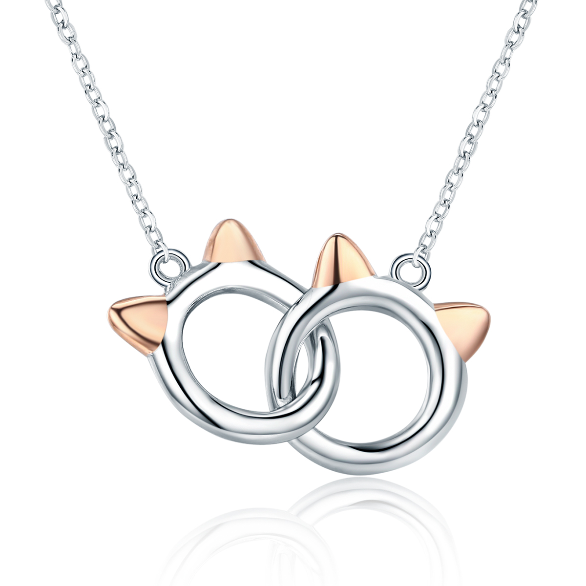 Pandora Style Rose Kat Chain Ketting - SCN252