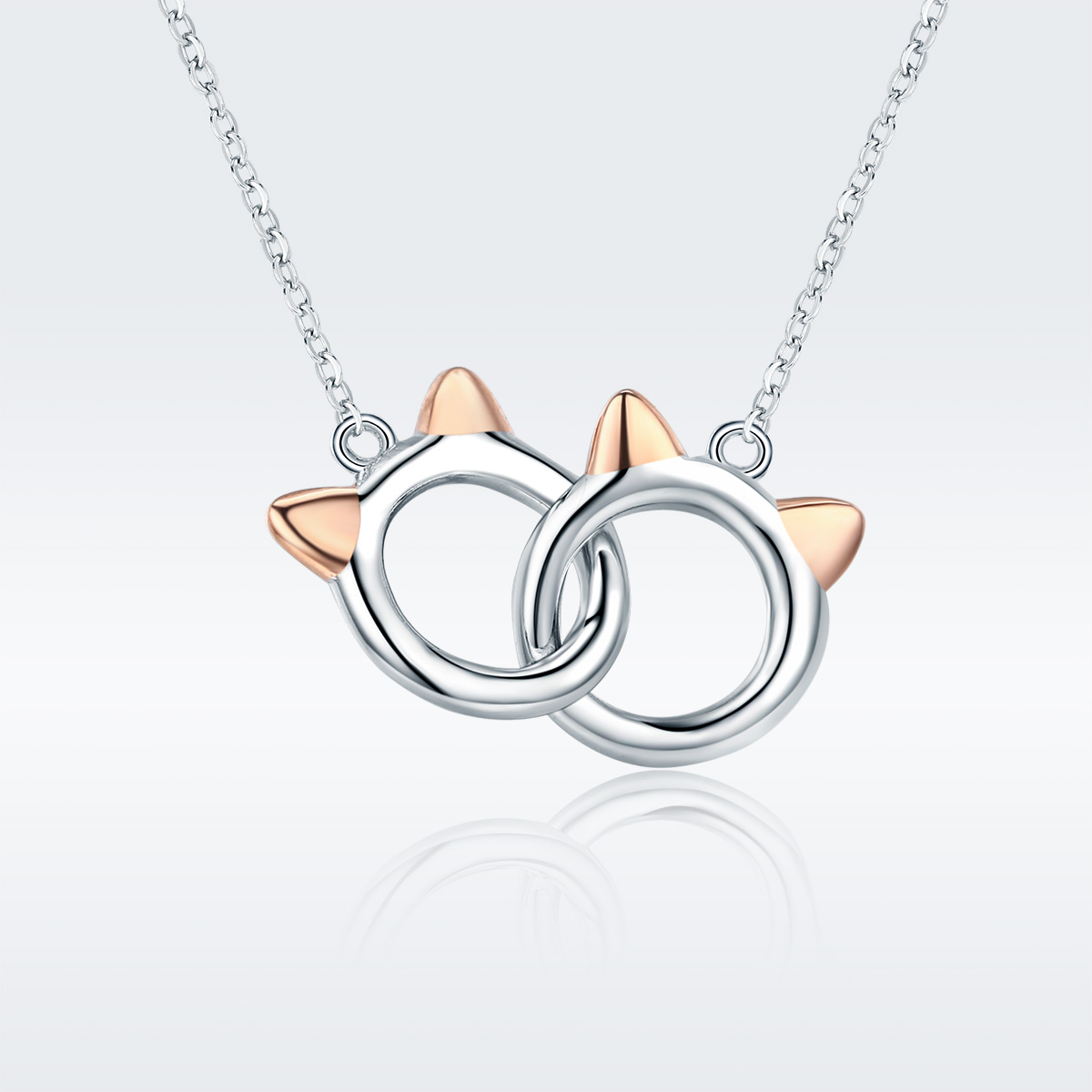 Pandora Style Rose Kat Chain Ketting - SCN252