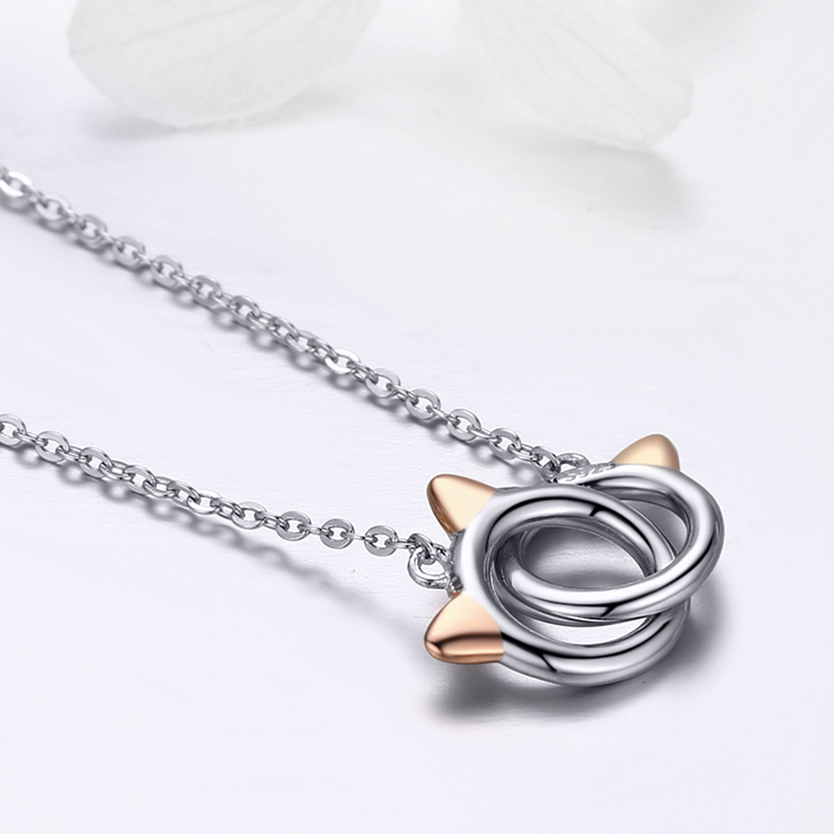 Pandora Style Rose Kat Chain Ketting - SCN252