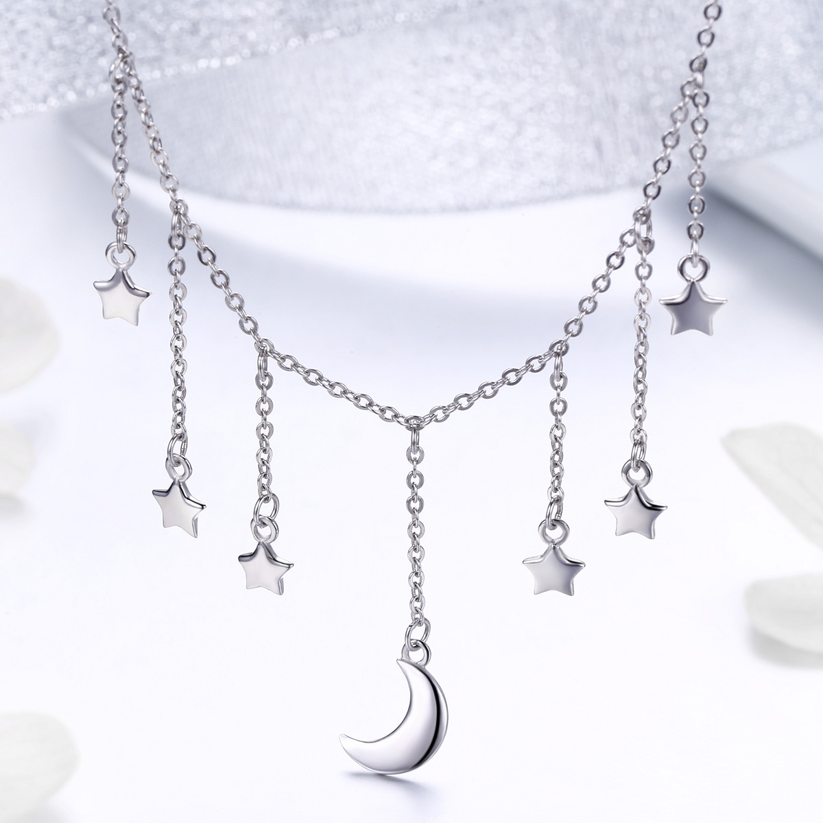 Pandora Style Sterrenhemel Chain Ketting - SCN301