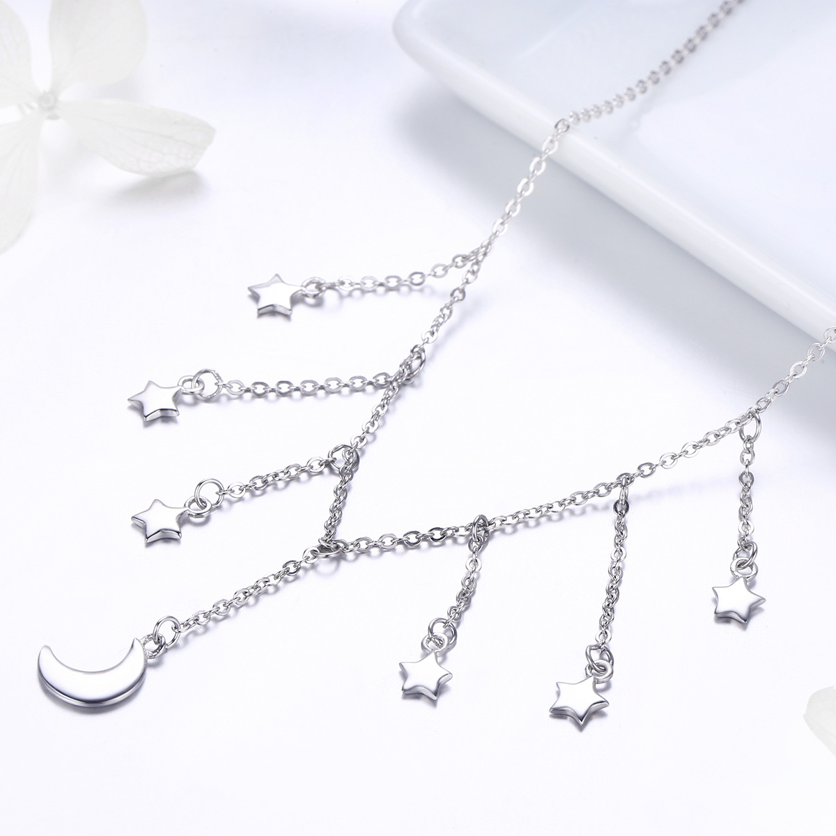 Pandora Style Sterrenhemel Chain Ketting - SCN301