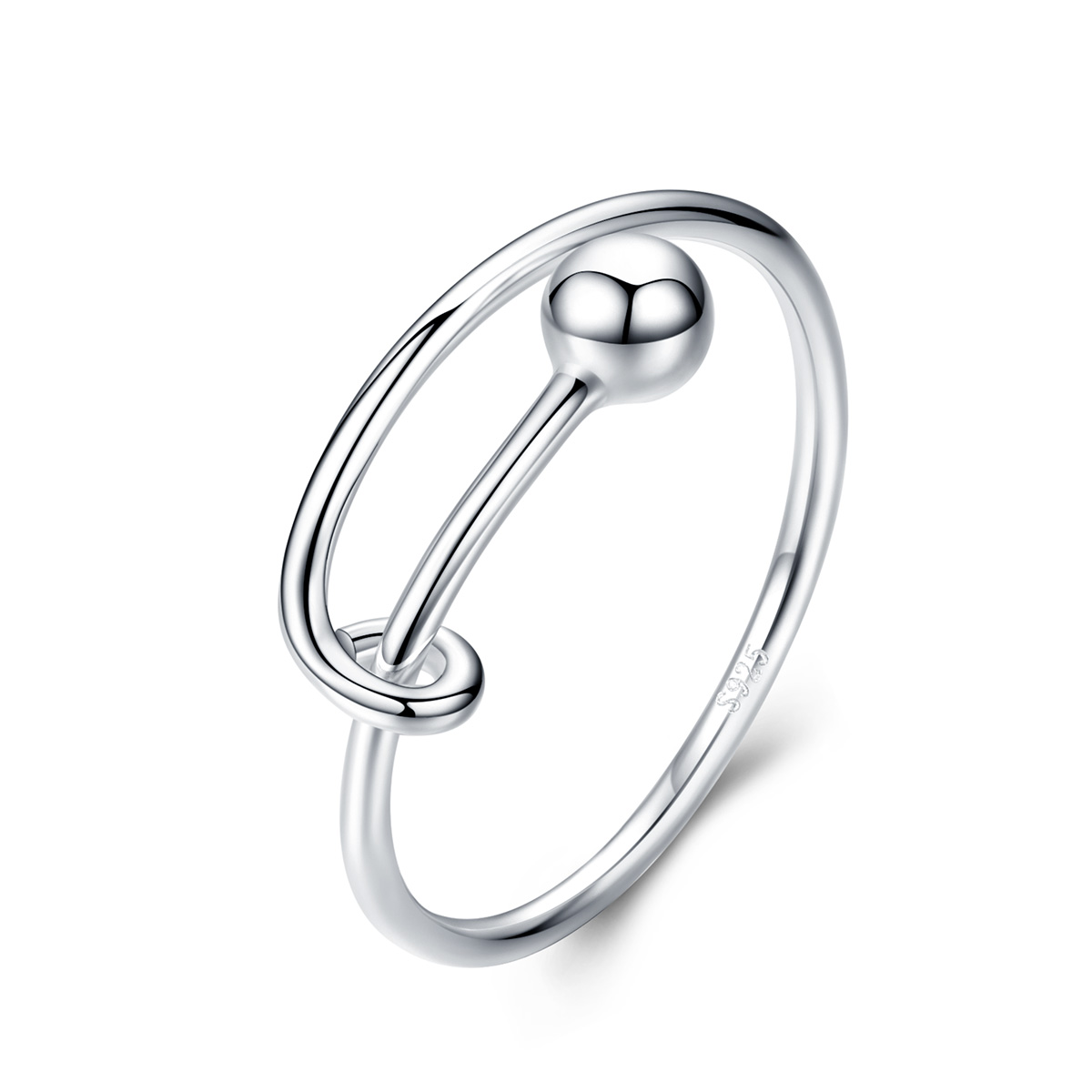 Pandora Style Eenvoudig Open Ring - SCR520