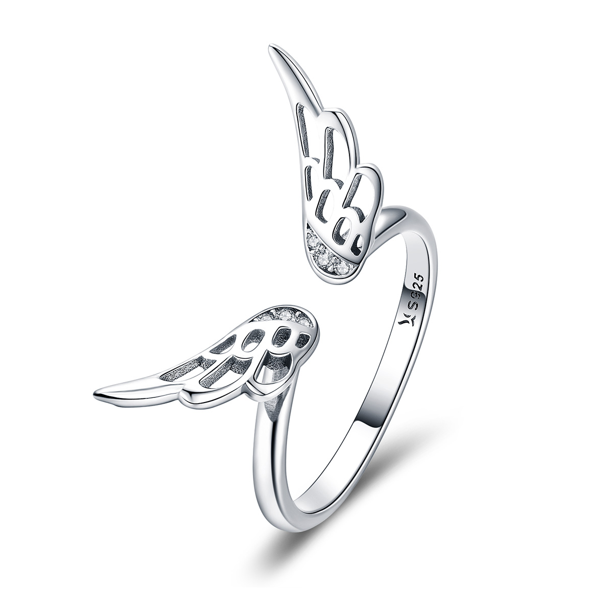 Pandora Style Elfenvleugels Open Ring - SCR457