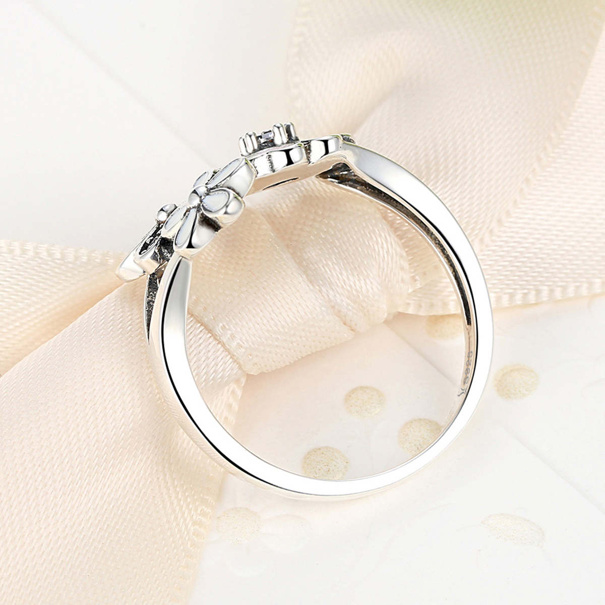 Pandora Style kersenbloesem Ring - SCR004