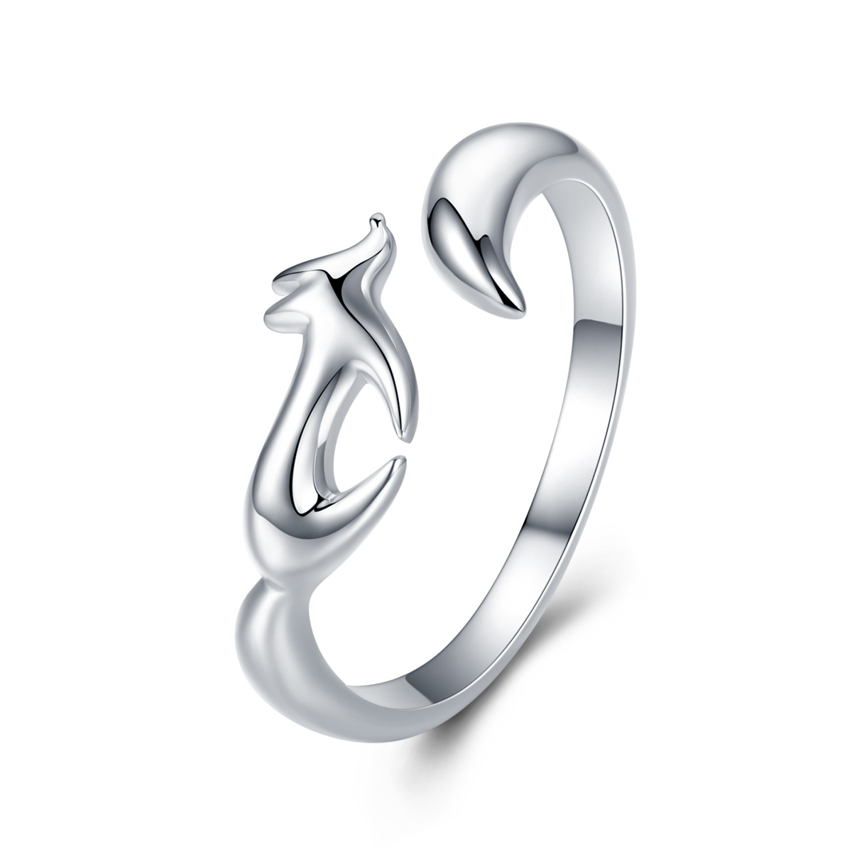 Pandora Style Kleine vos Open Ring - SCR478