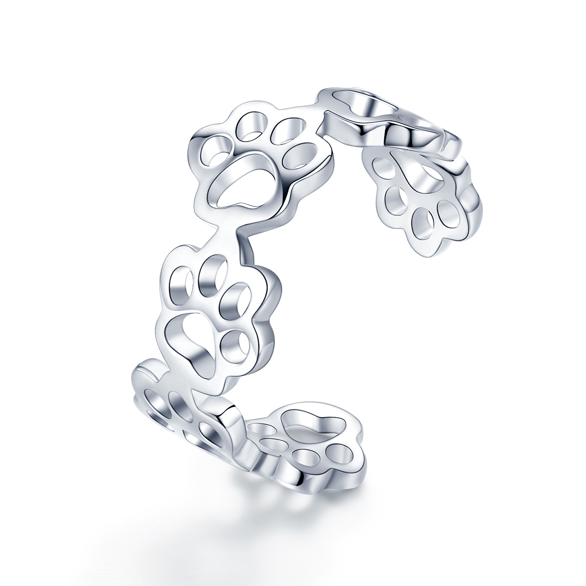 Pandora Style Pootpad Open Ring - SCR424