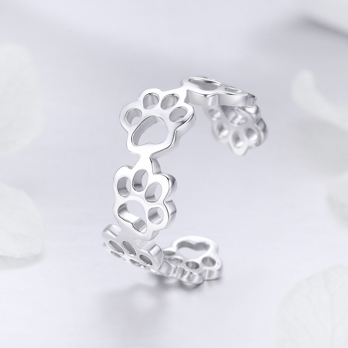 Pandora Style Pootpad Open Ring - SCR424