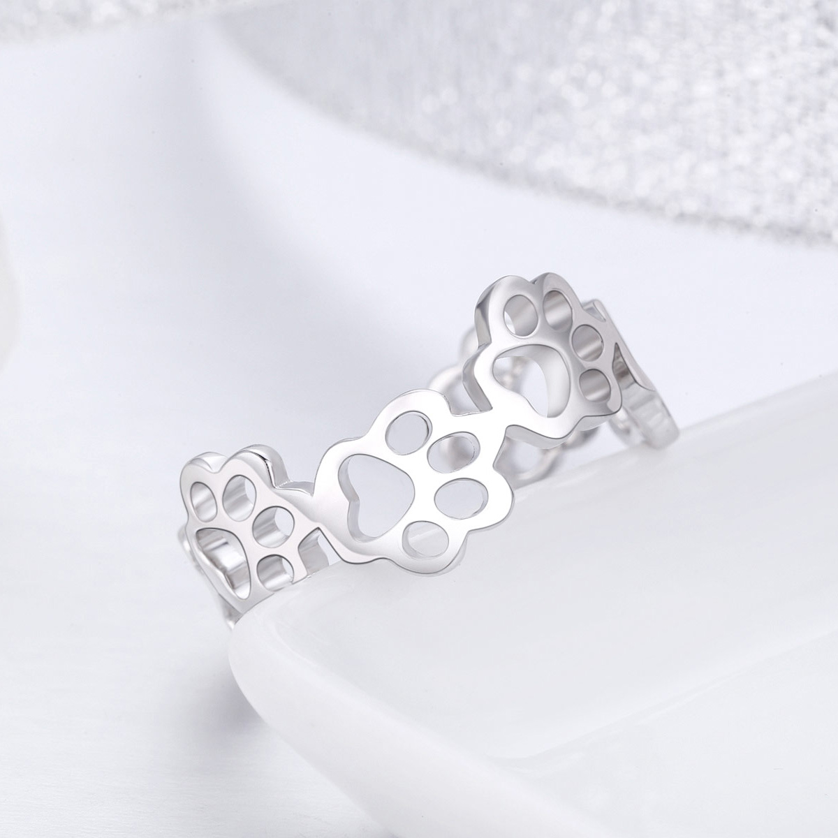 Pandora Style Pootpad Open Ring - SCR424