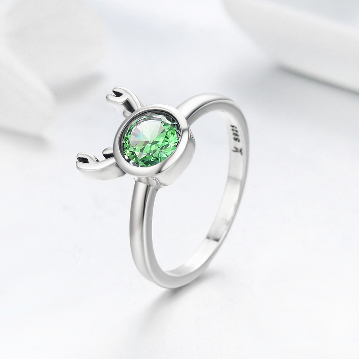 Pandora Style Schattig gewei Ring - SCR244