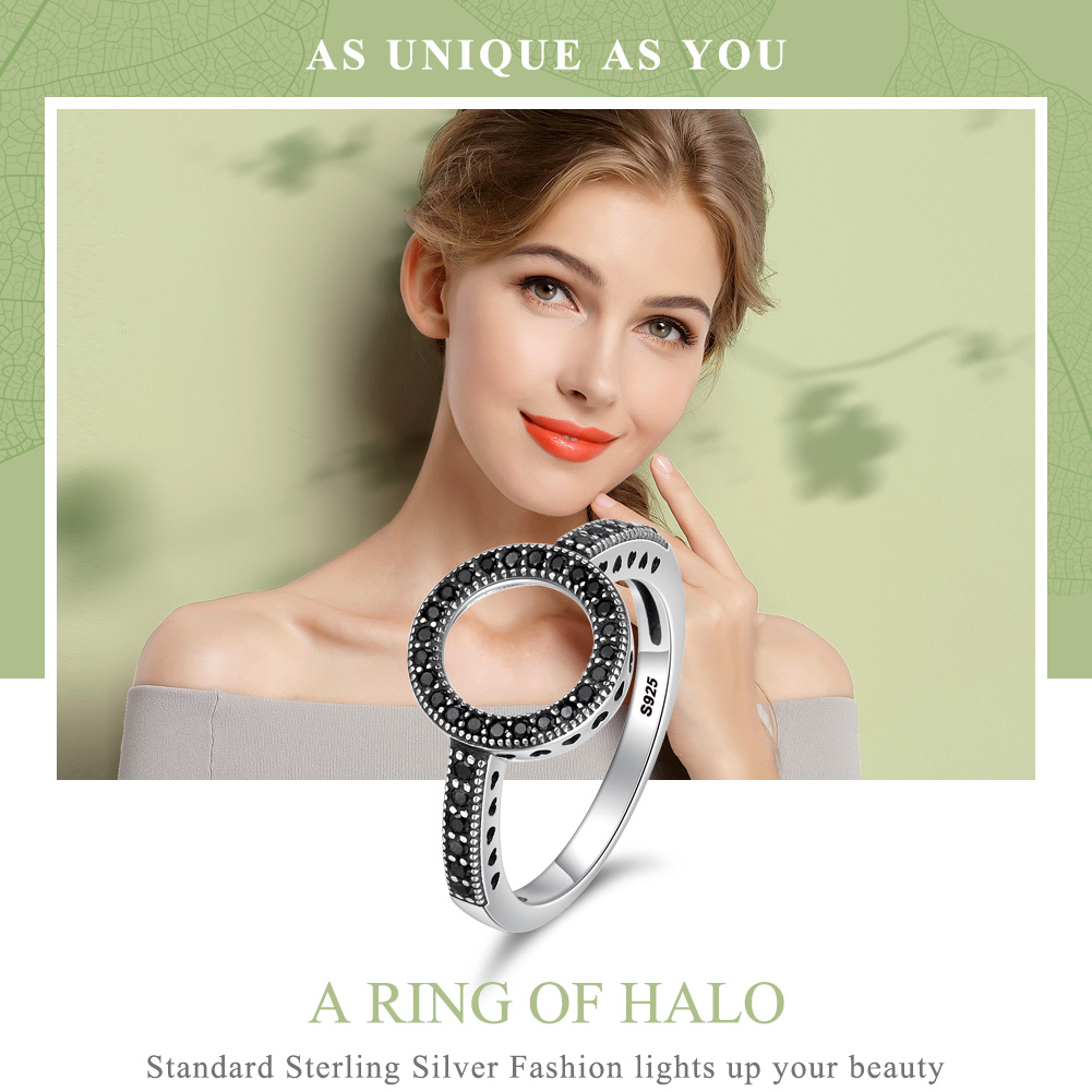 Pandora Style Sprankelende Halo Ring - SCR112