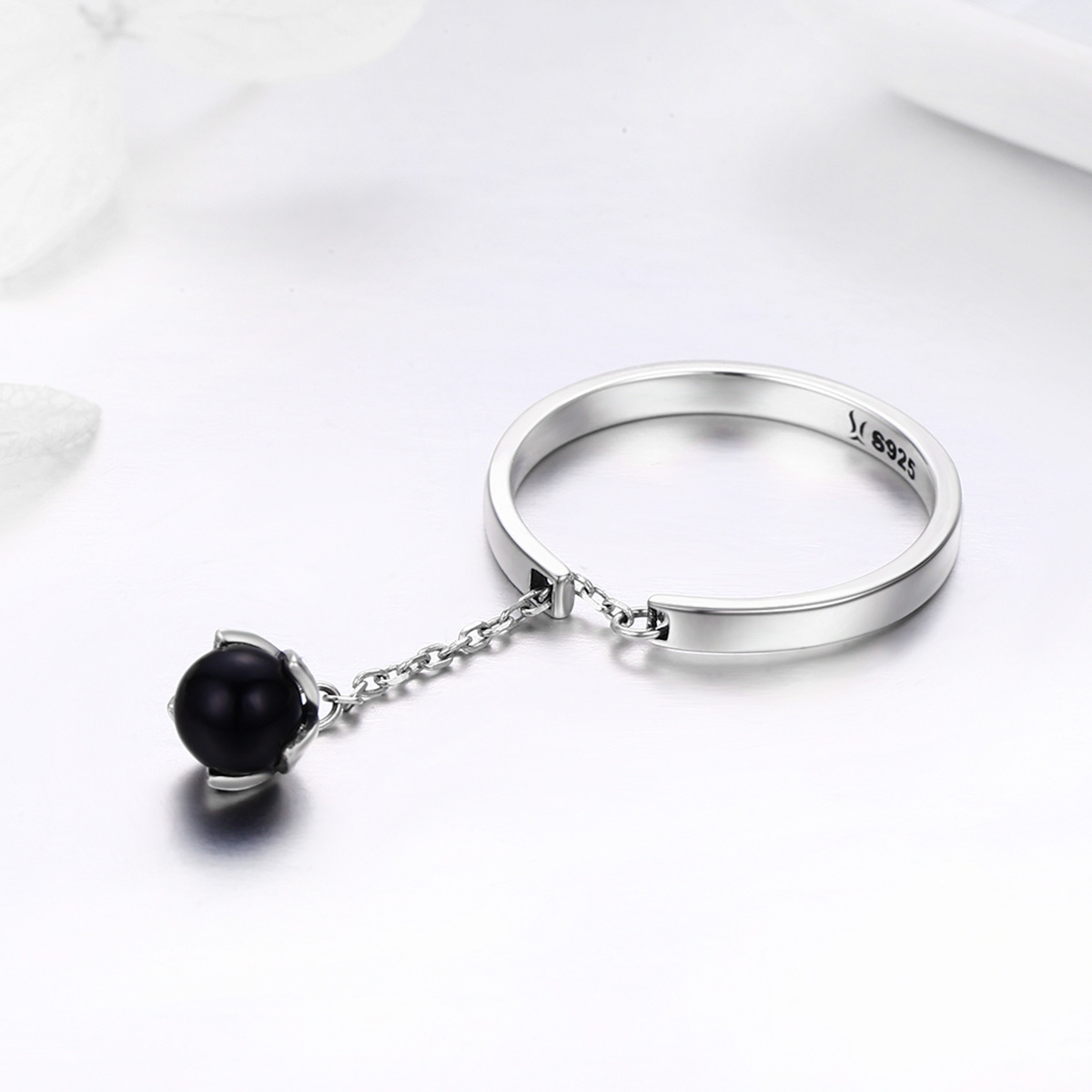 Pandora Style Tranen van bloemen Open Ring - SCR314