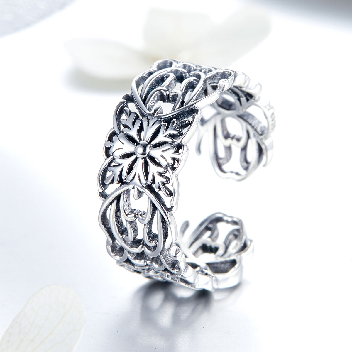 Pandora Style Wijnoogst Open Ring - SCR500